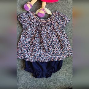 Baby Floral Matching Set
